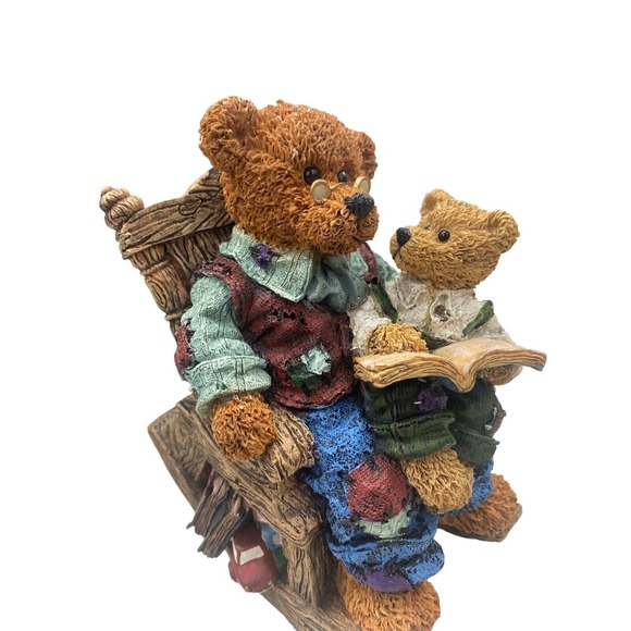 Vintage Classic Treasures Musical PAPA Bear Figurine Rocking Chair Music Box - Picture 2 of 8